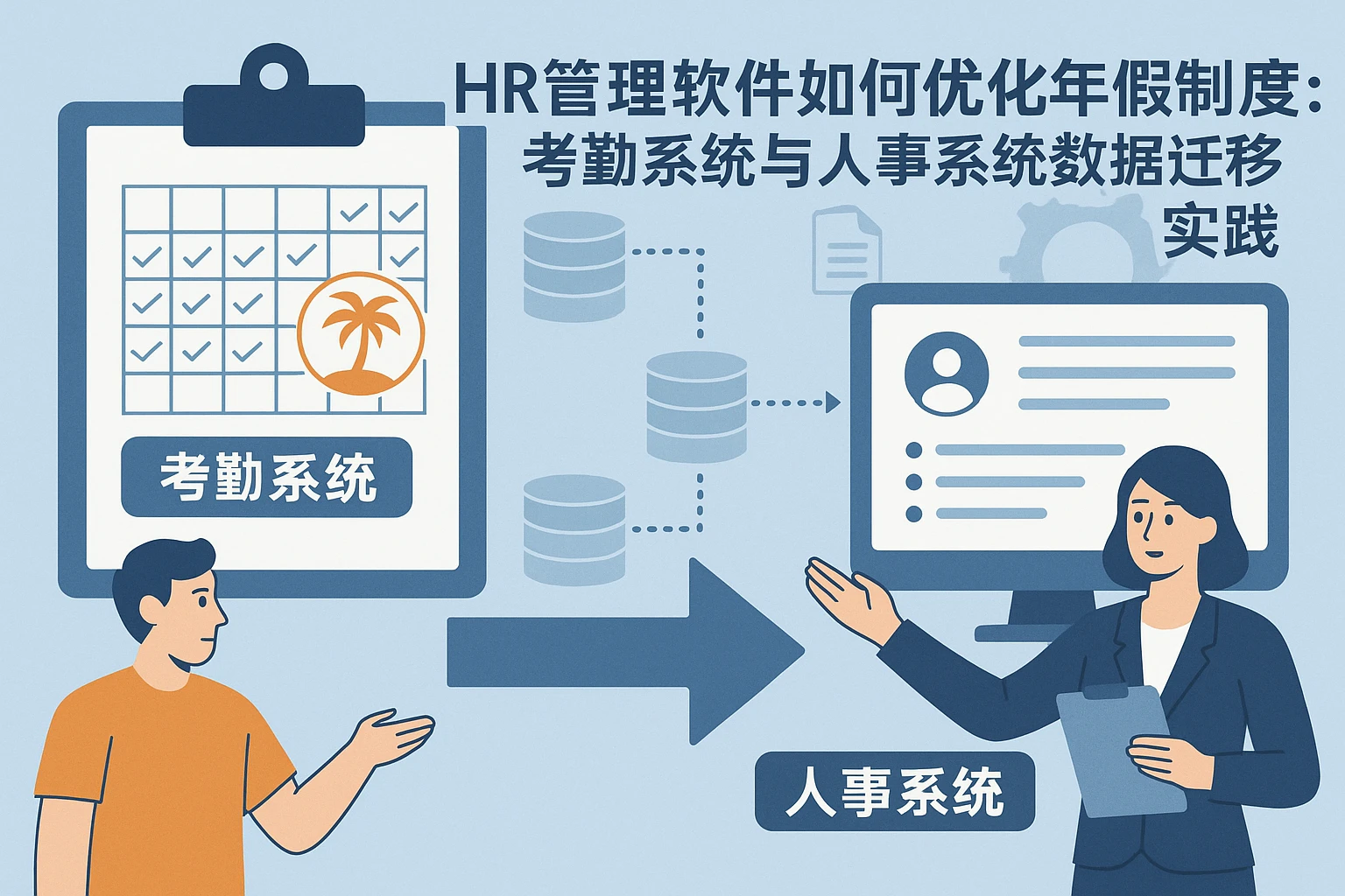 HR管理软件如何优化年假制度:考勤系统与人事系统数据迁移实践