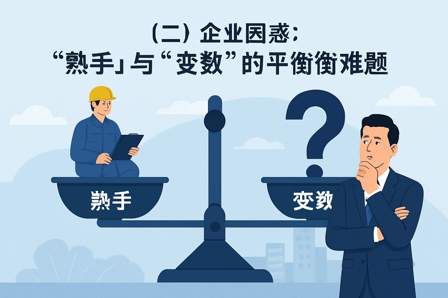 （二）企业困惑：“熟手”与“变数”的平衡难题