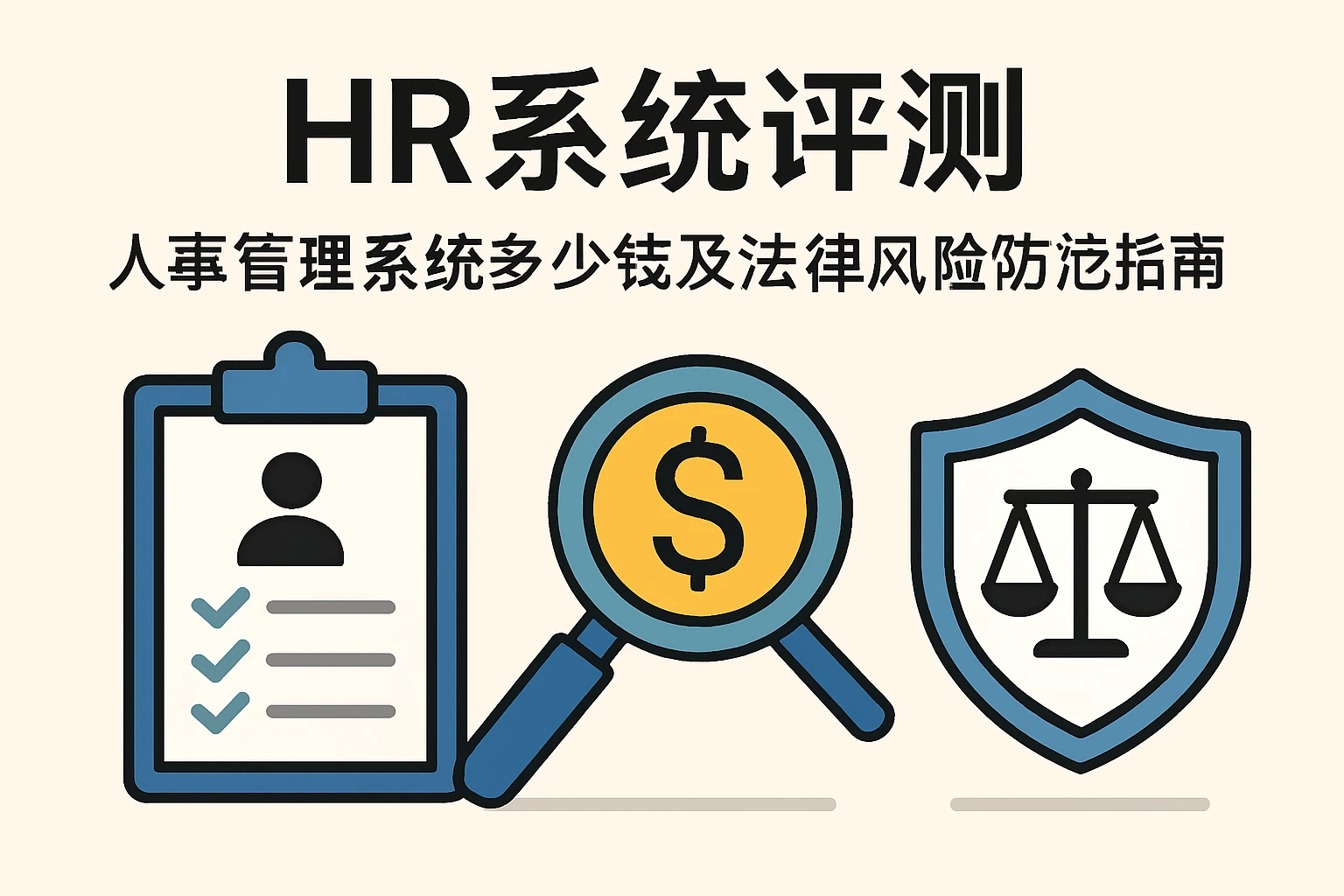 HR系统评测:人事管理系统多少钱及法律风险防范指南