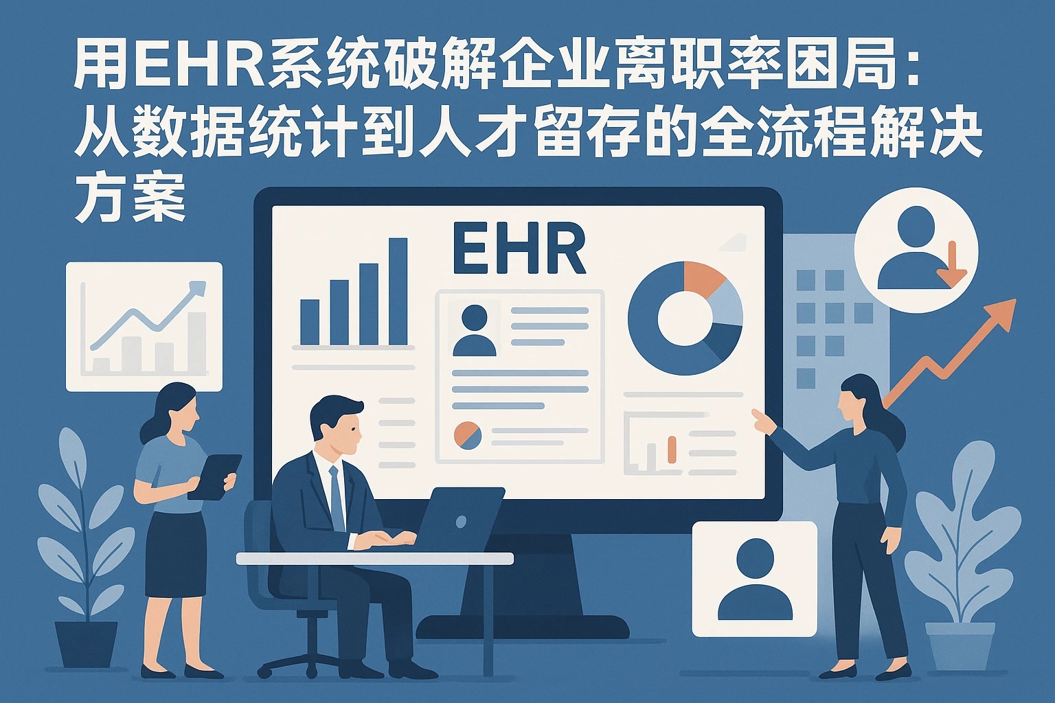 用EHR系统破解企业离职率困局：从数据统计到人才留存的全流程解决方案