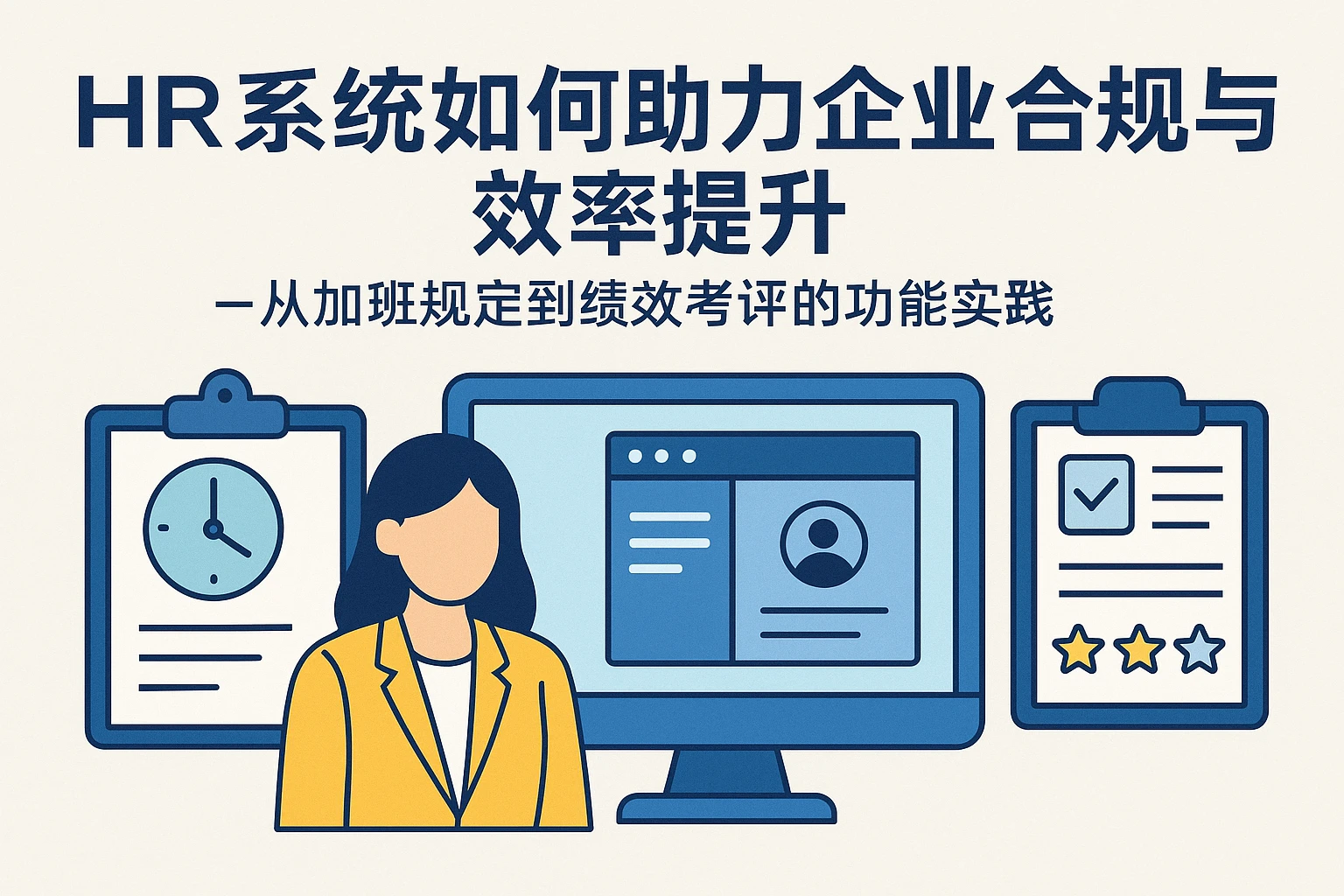 HR系统如何助力企业合规与效率提升——从加班规定到绩效考评的功能实践