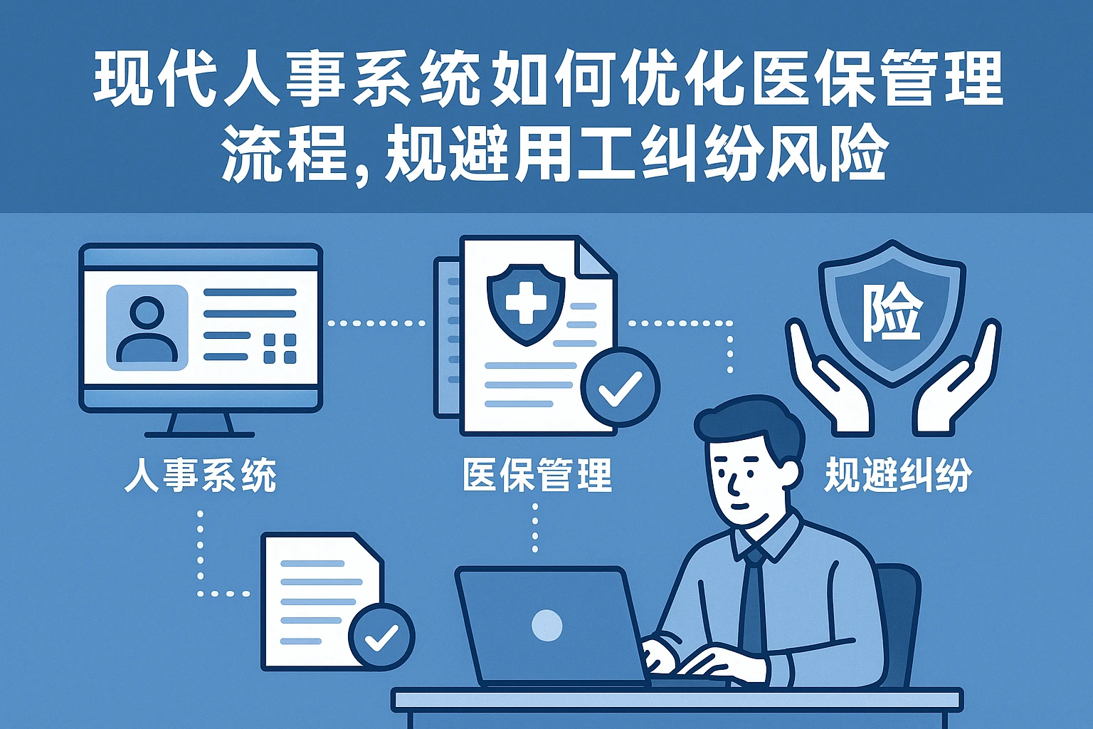 现代人事系统如何优化医保管理流程，规避用工纠纷风险