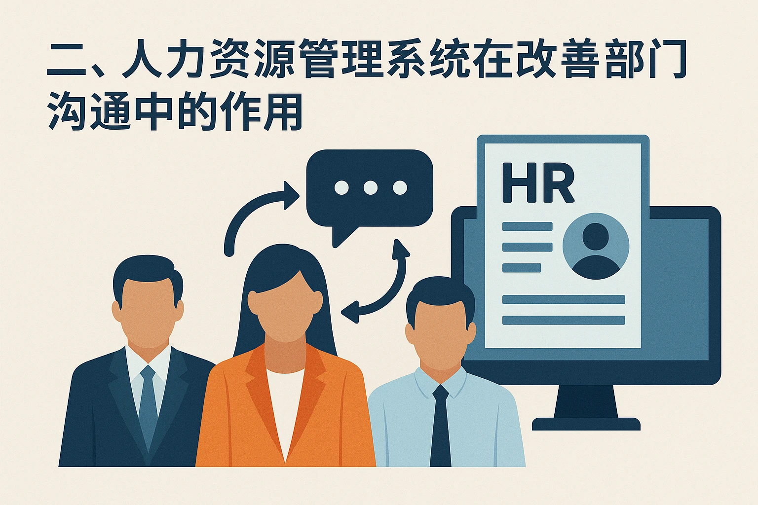 二、人力资源管理系统在改善部门沟通中的作用