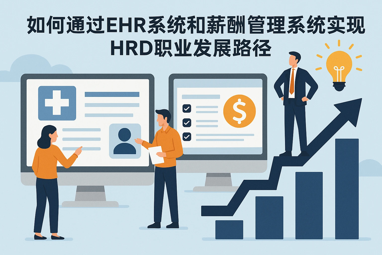 如何通过EHR系统和薪酬管理系统实现HRD职业发展路径