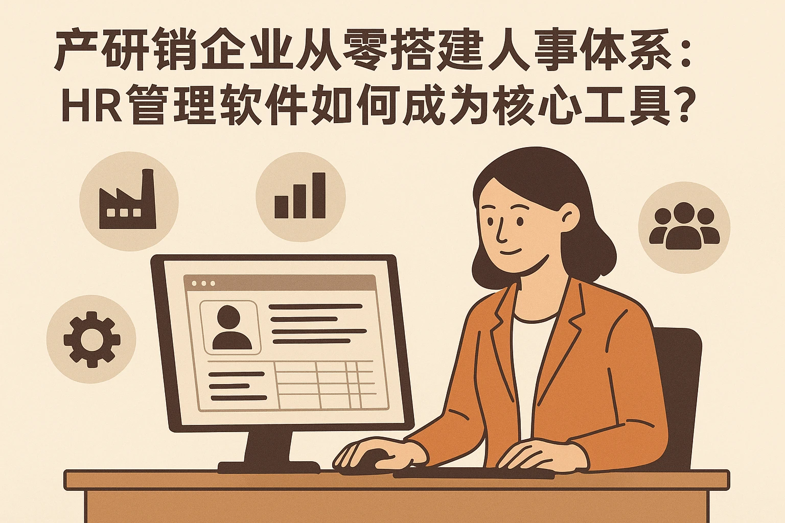 产研销企业从零搭建人事体系：HR管理软件如何成为核心工具？