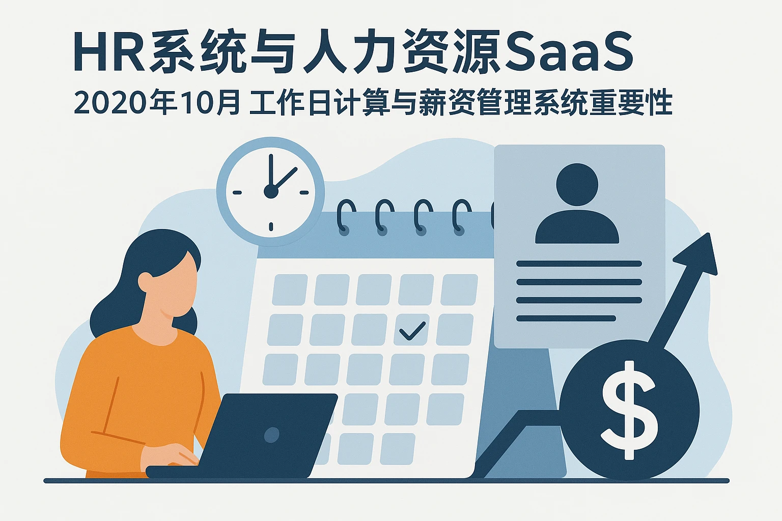 HR系统与人力资源SaaS:2020年10月工作日计算与薪资管理系统的重要性