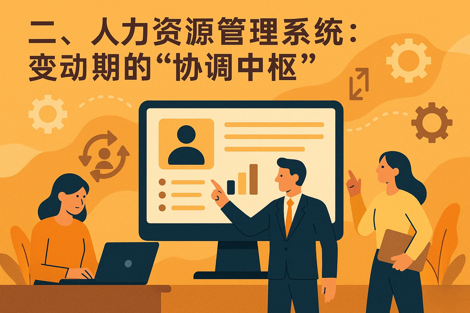 二、人力资源管理系统：变动期的“协调中枢”