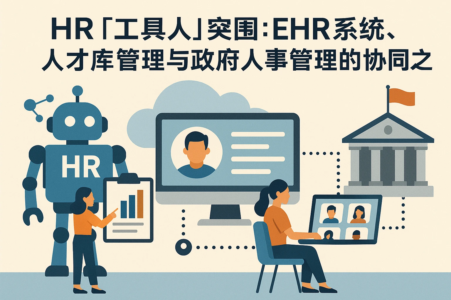 HR“工具人”突围：EHR系统、人才库管理与政府人事管理的协同之道