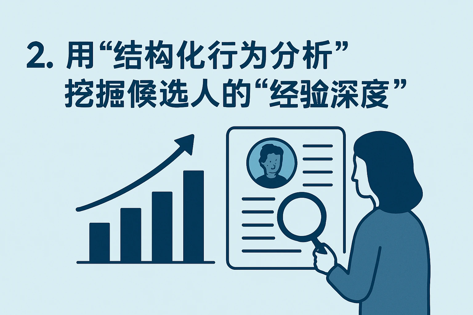 2. 用“结构化行为分析”挖掘候选人的“经验深度”