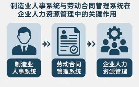 制造业人事系统与劳动合同管理系统在企业人力资源管理中的关键作用