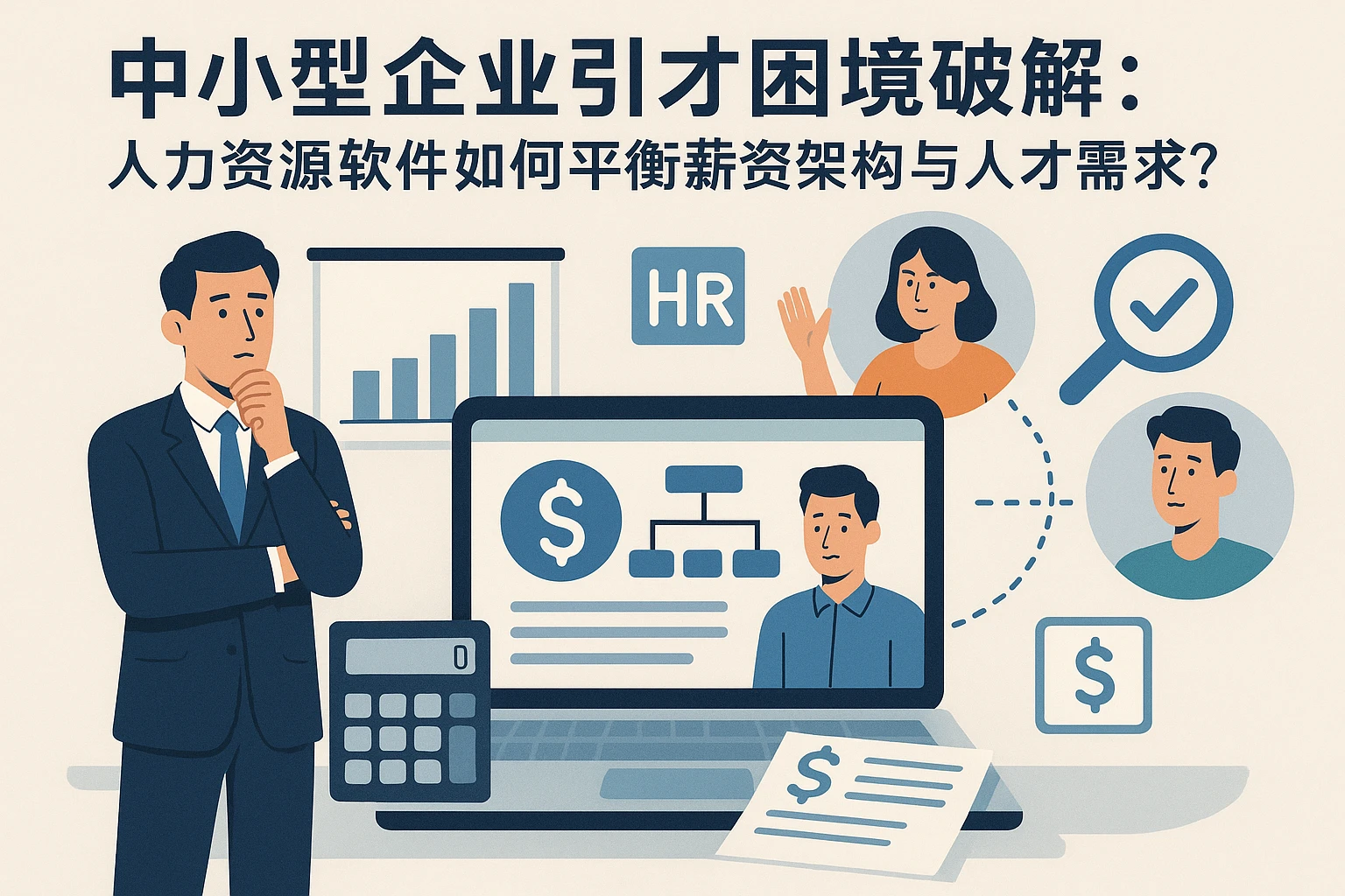 中小型企业引才困境破解:人力资源软件如何平衡薪资架构与人才需求?