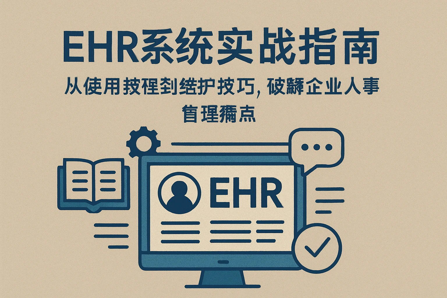 EHR系统实战指南：从使用教程到维护技巧，破解企业人事管理痛点