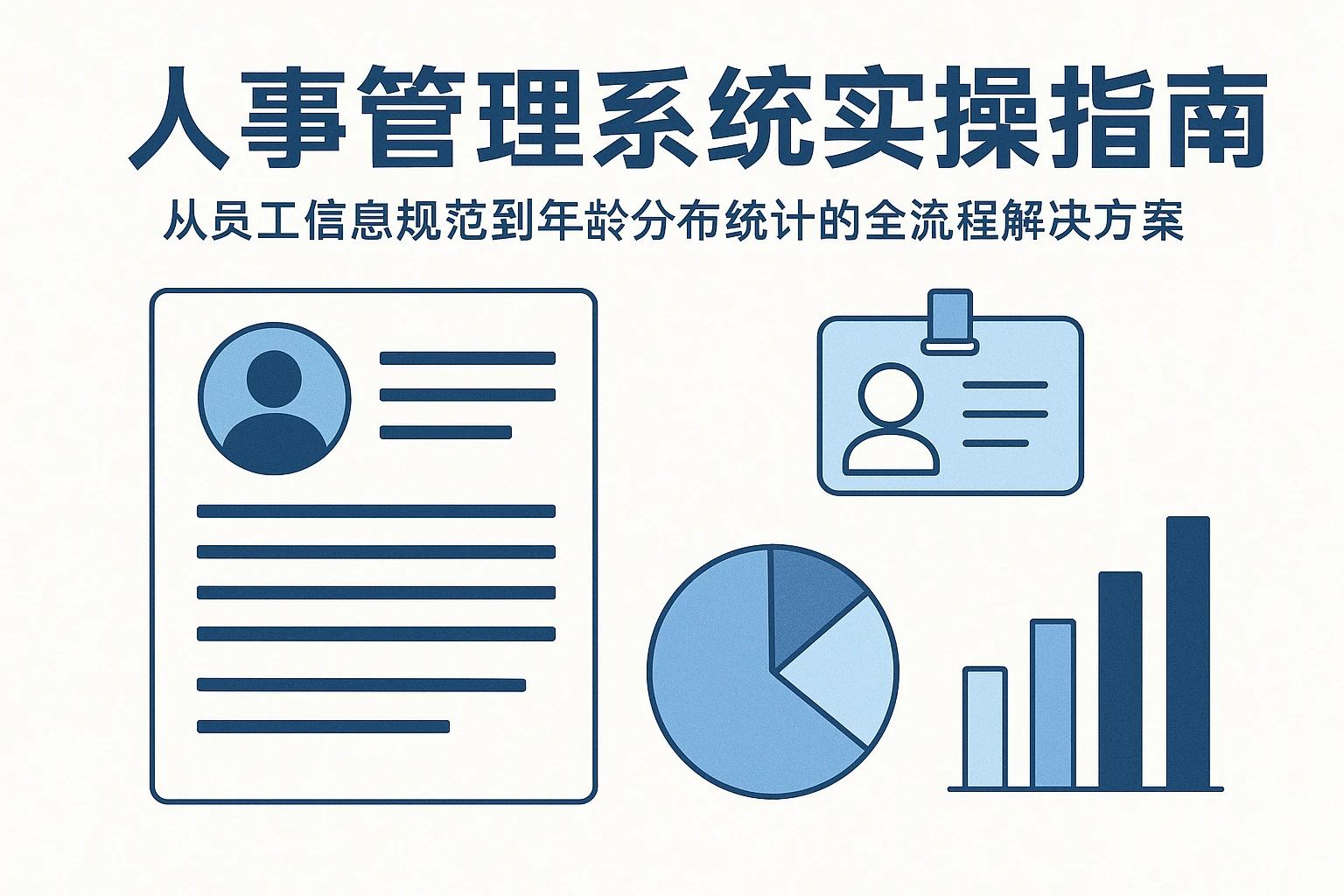 人事管理系统实操指南：从员工信息规范到年龄分布统计的全流程解决方案