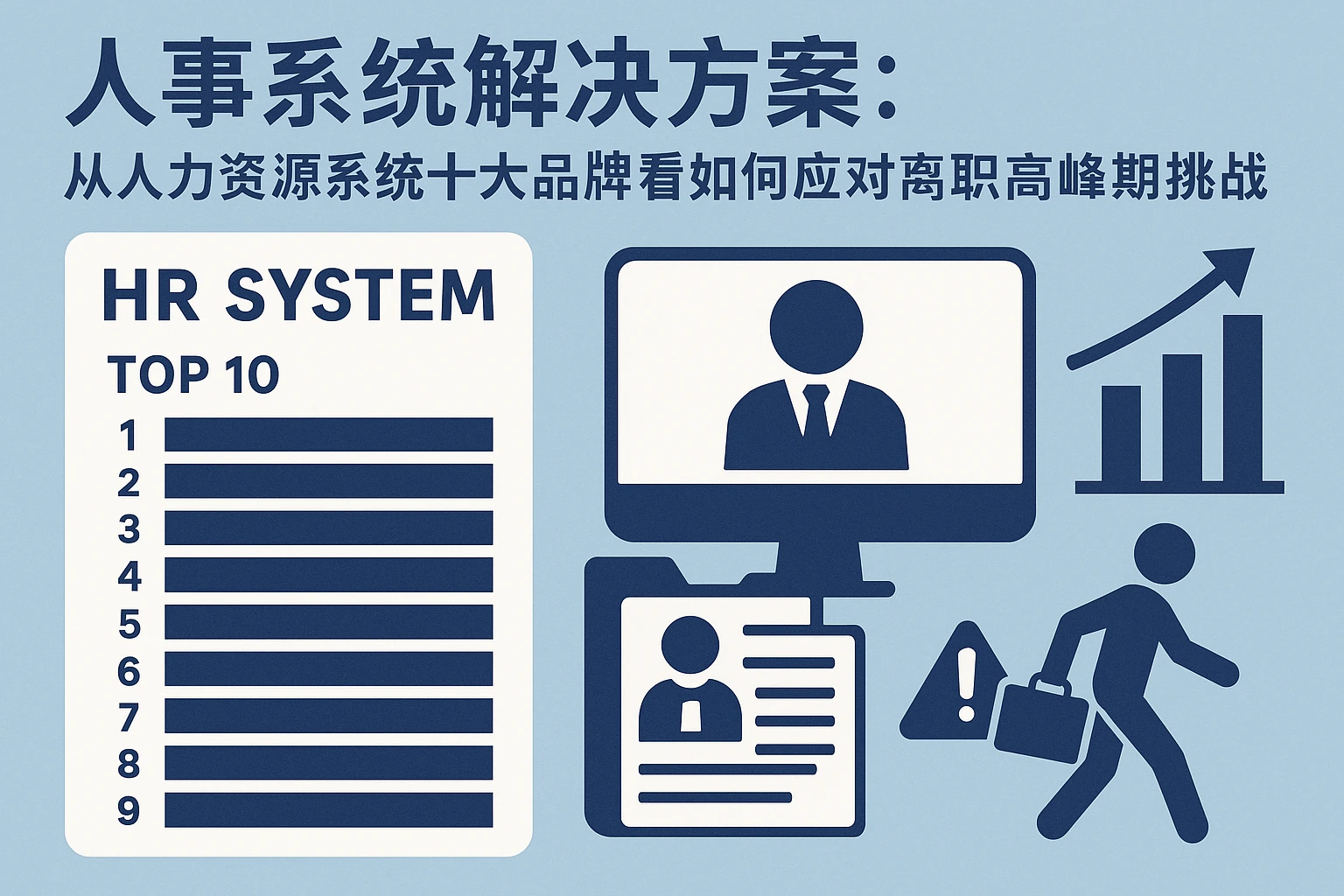 人事系统解决方案：从人力资源系统十大品牌看如何应对离职高峰期挑战