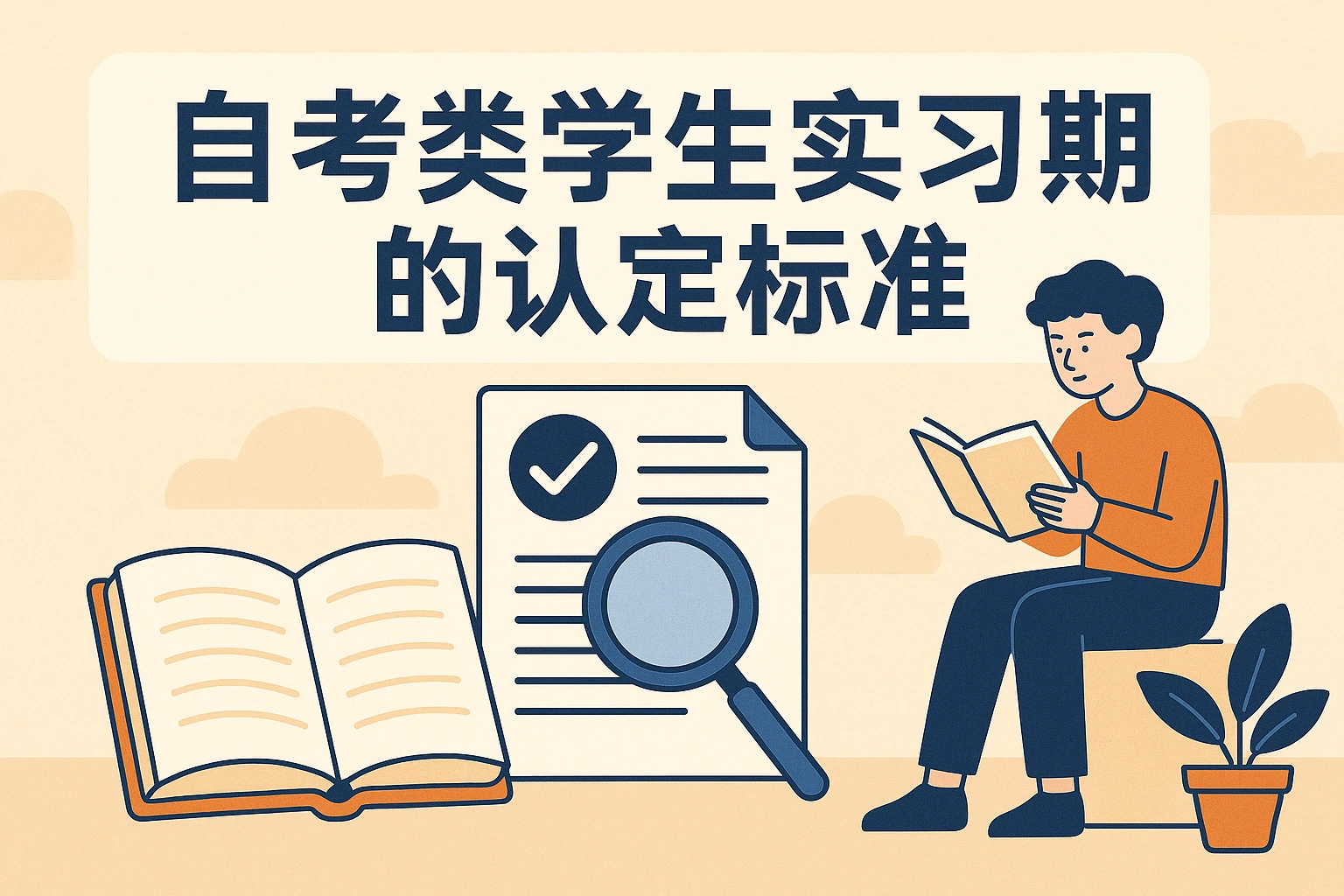 自考类学生实习期的认定标准