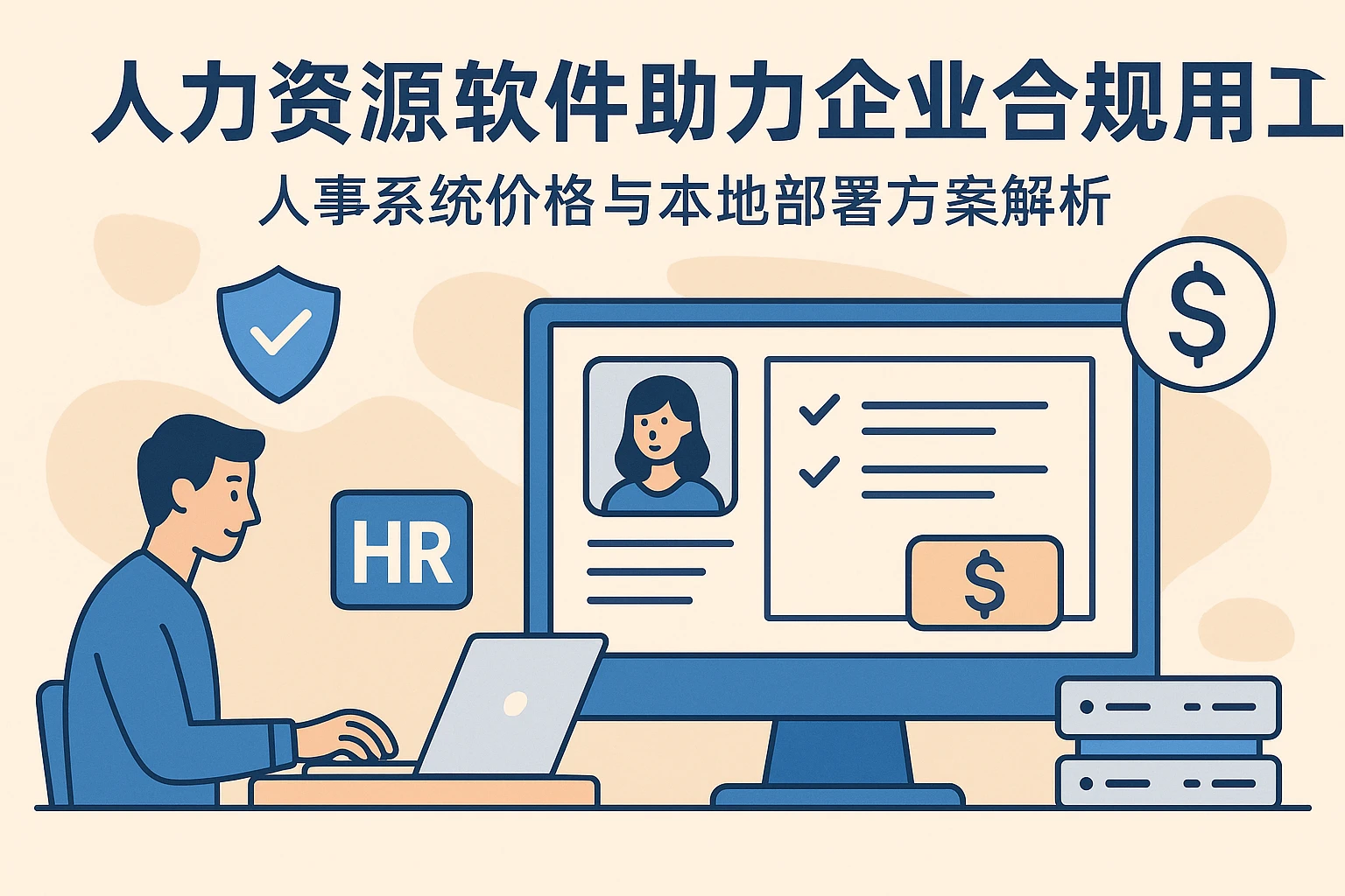 人力资源软件助力企业合规用工：人事系统价格与本地部署方案解析