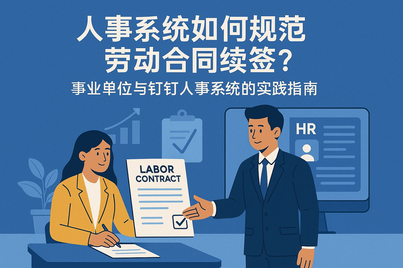 人事系统如何规范劳动合同续签？事业单位与钉钉人事系统的实践指南