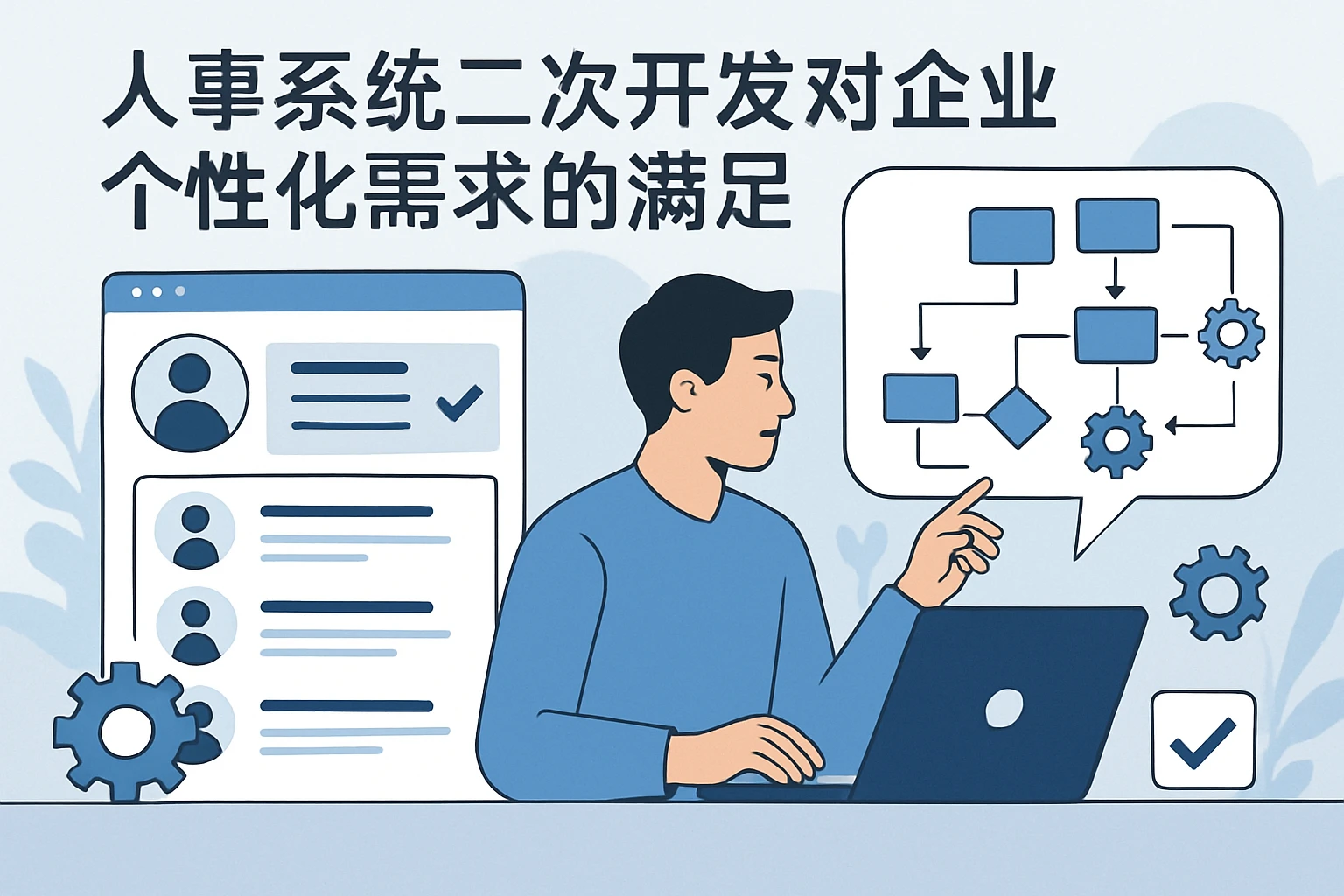 人事系统二次开发对企业个性化需求的满足