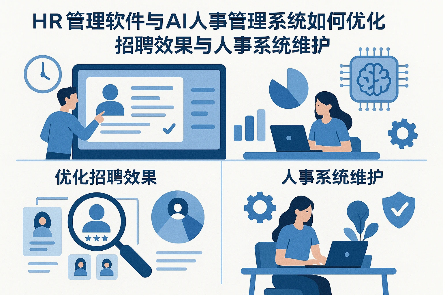 HR管理软件与AI人事管理系统如何优化招聘效果与人事系统维护