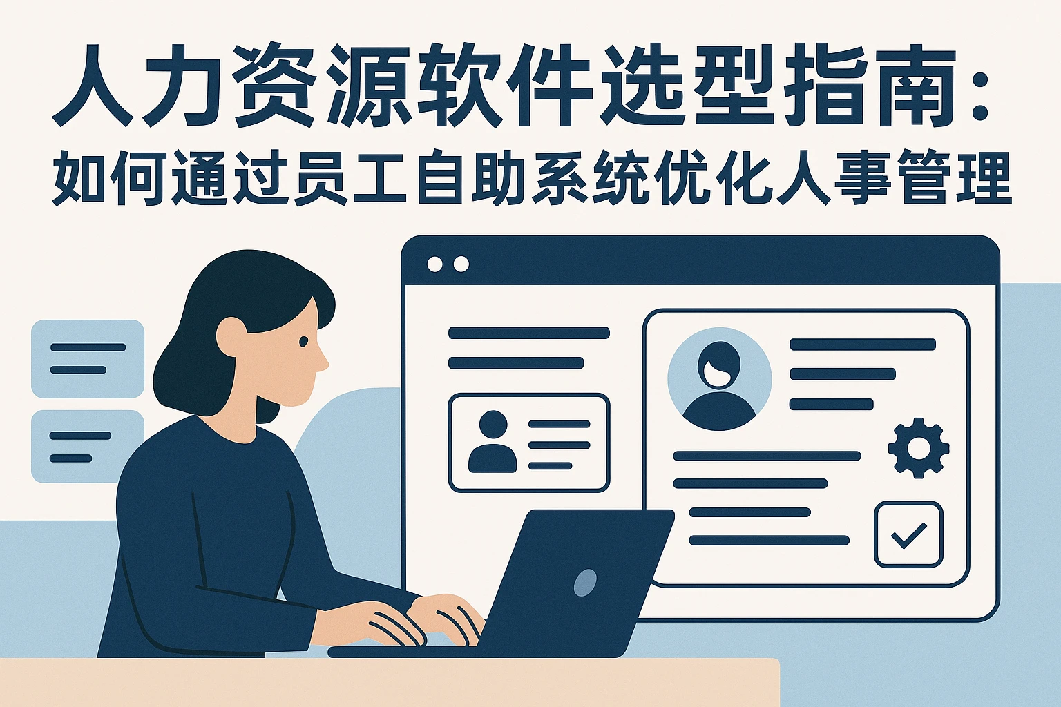 人力资源软件选型指南：如何通过员工自助系统优化人事管理