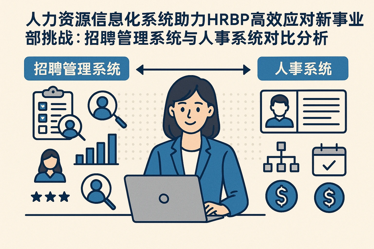 人力资源信息化系统助力HRBP高效应对新事业部挑战：招聘管理系统与人事系统对比分析