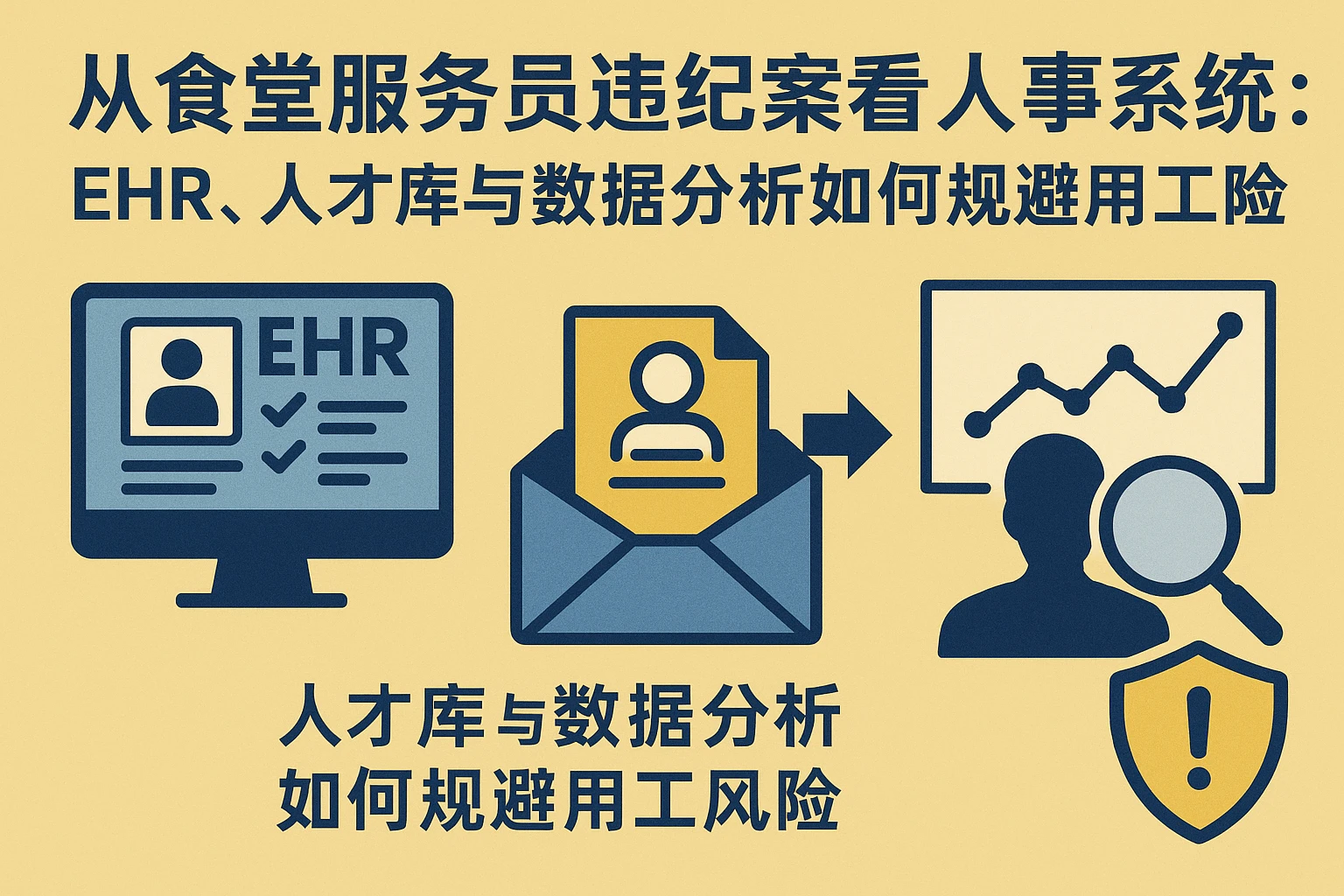 从食堂服务员违纪案看人事系统:EHR、人才库与数据分析如何规避用工风险