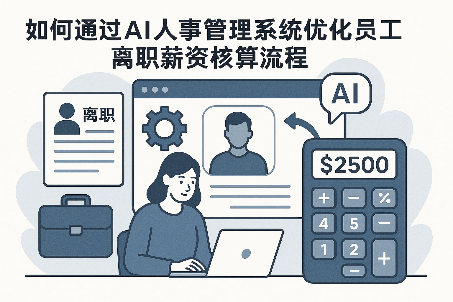 如何通过AI人事管理系统优化员工离职薪资核算流程