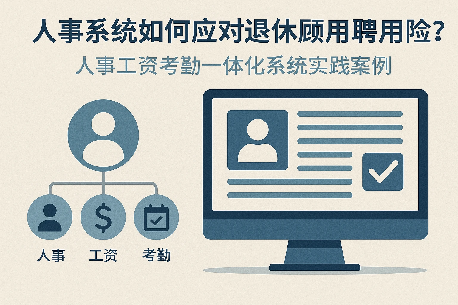 人事系统如何应对退休顾问聘用风险？人事工资考勤一体化系统实践案例