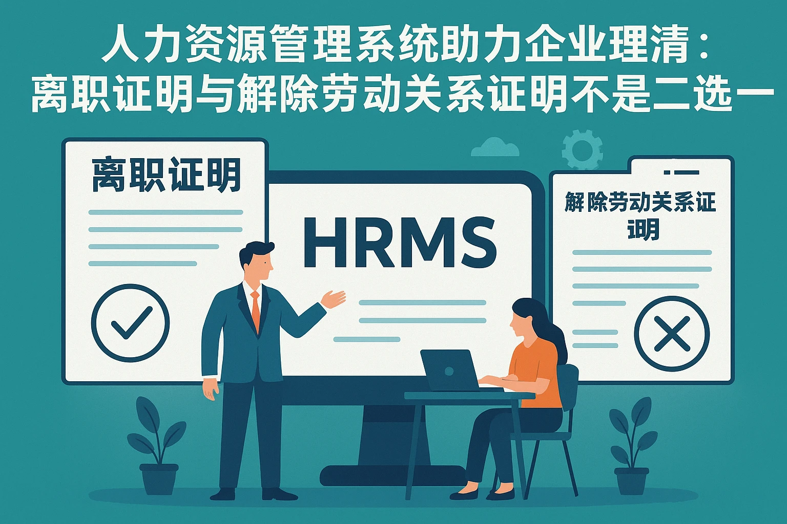 人力资源管理系统助力企业理清：离职证明与解除劳动关系证明不是二选一