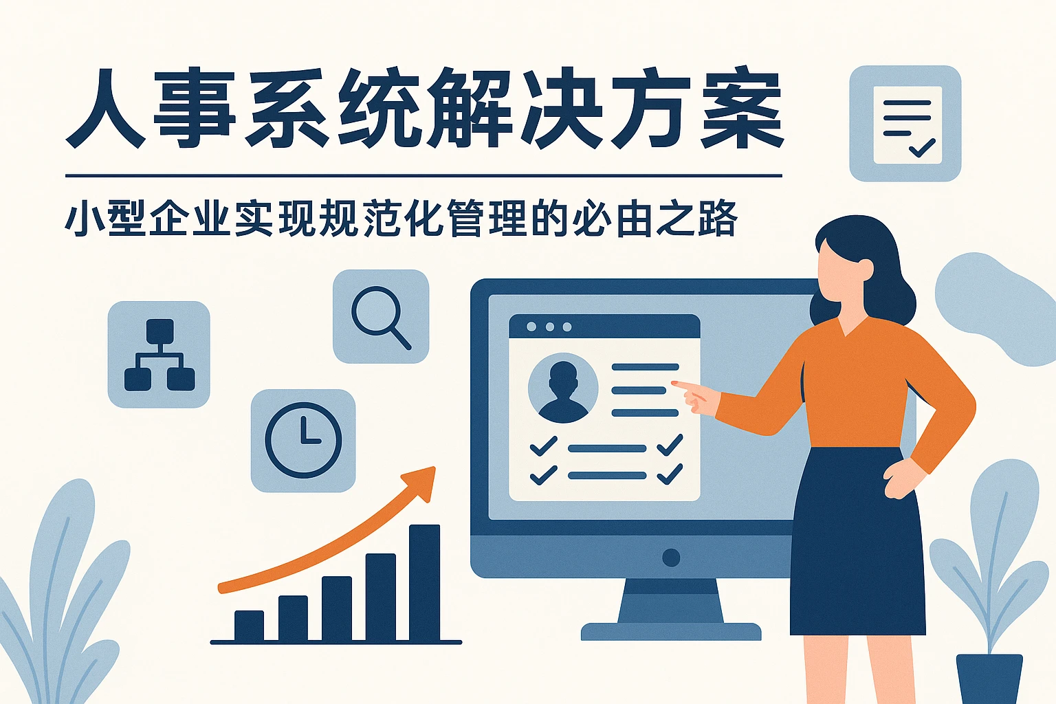 人事系统解决方案:小型企业实现规范化管理的必由之路
