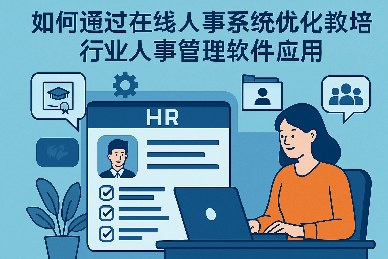 如何通过在线人事系统优化教培行业人事管理软件应用