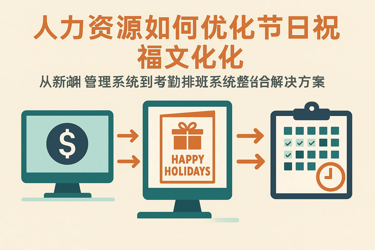 人力资源系统如何优化节日祝福文化——从薪酬管理系统到考勤排班系统的整合方案