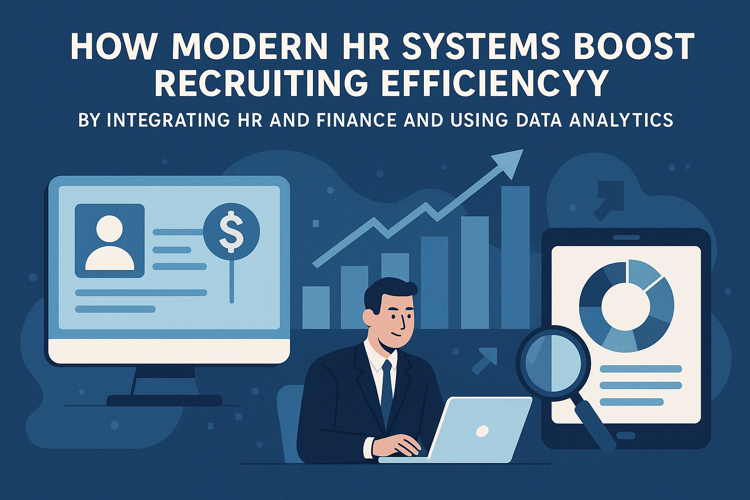 现代人力资源系统如何通过人事财务一体化与数据分析提升招聘效率