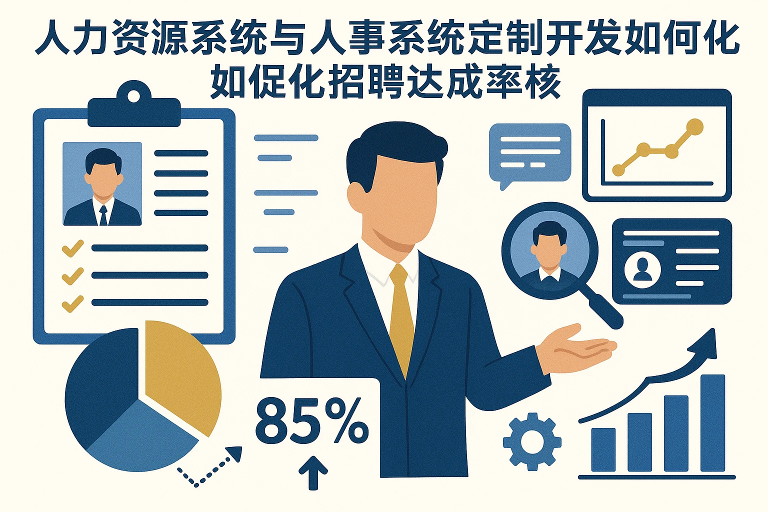 人力资源系统与人事系统定制开发如何优化招聘达成率核算