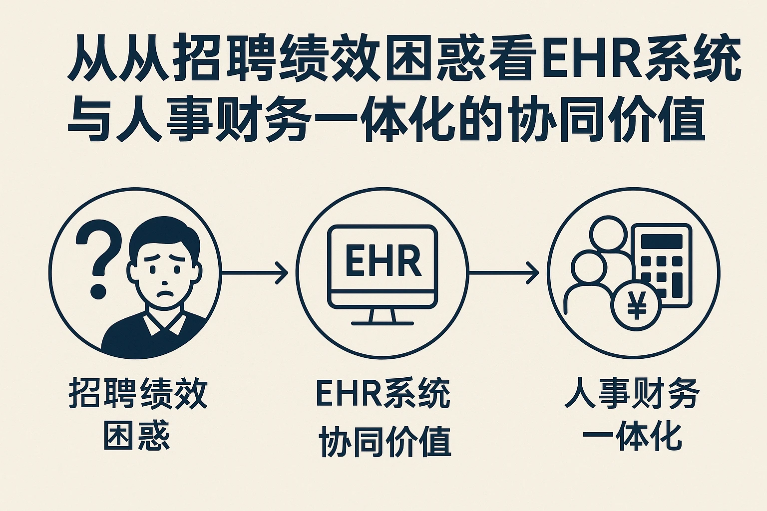 从招聘绩效困惑看EHR系统与人事财务一体化的协同价值