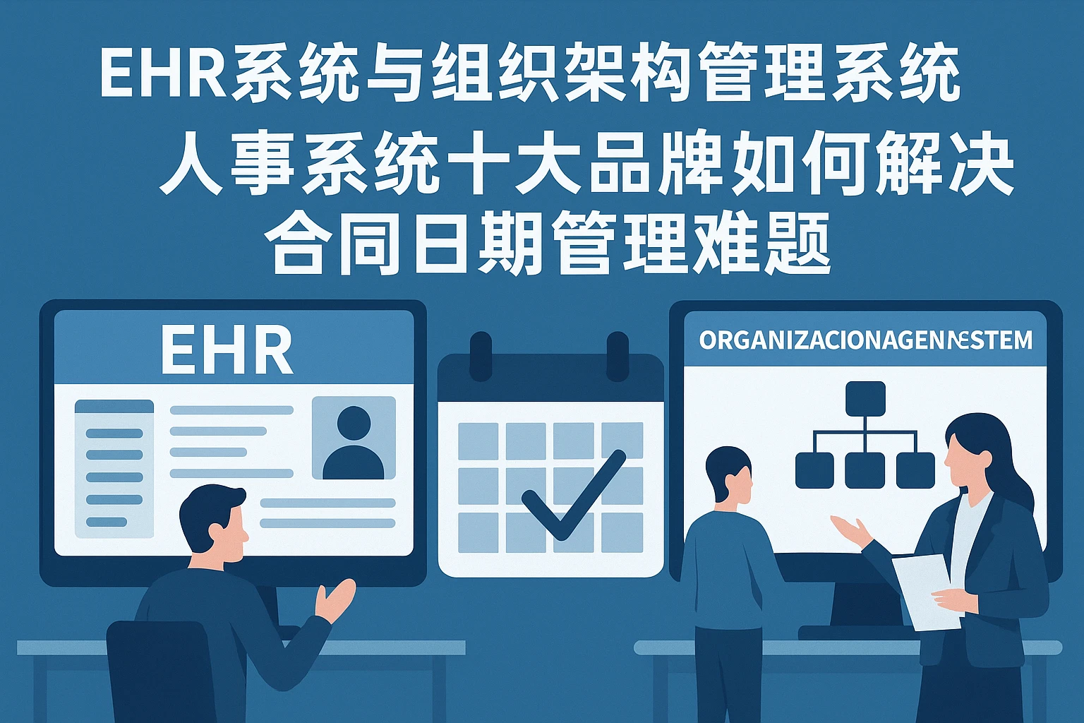 EHR系统与组织架构管理系统：人事系统十大品牌如何解决合同日期管理难题