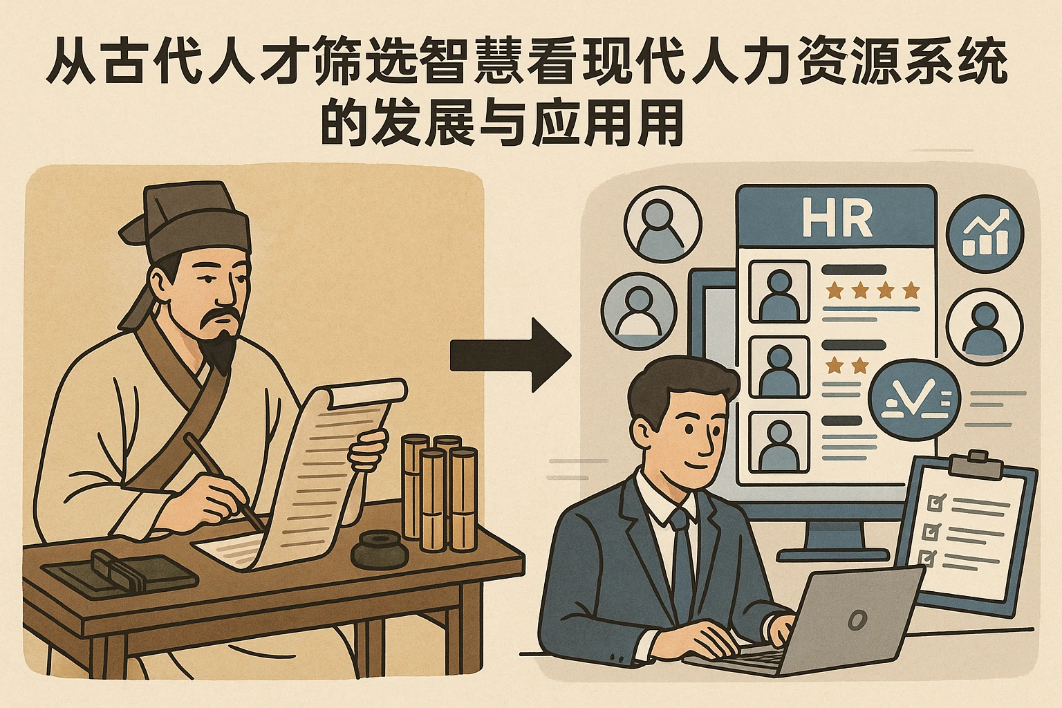 从古代人才筛选智慧看现代人力资源系统的发展与应用