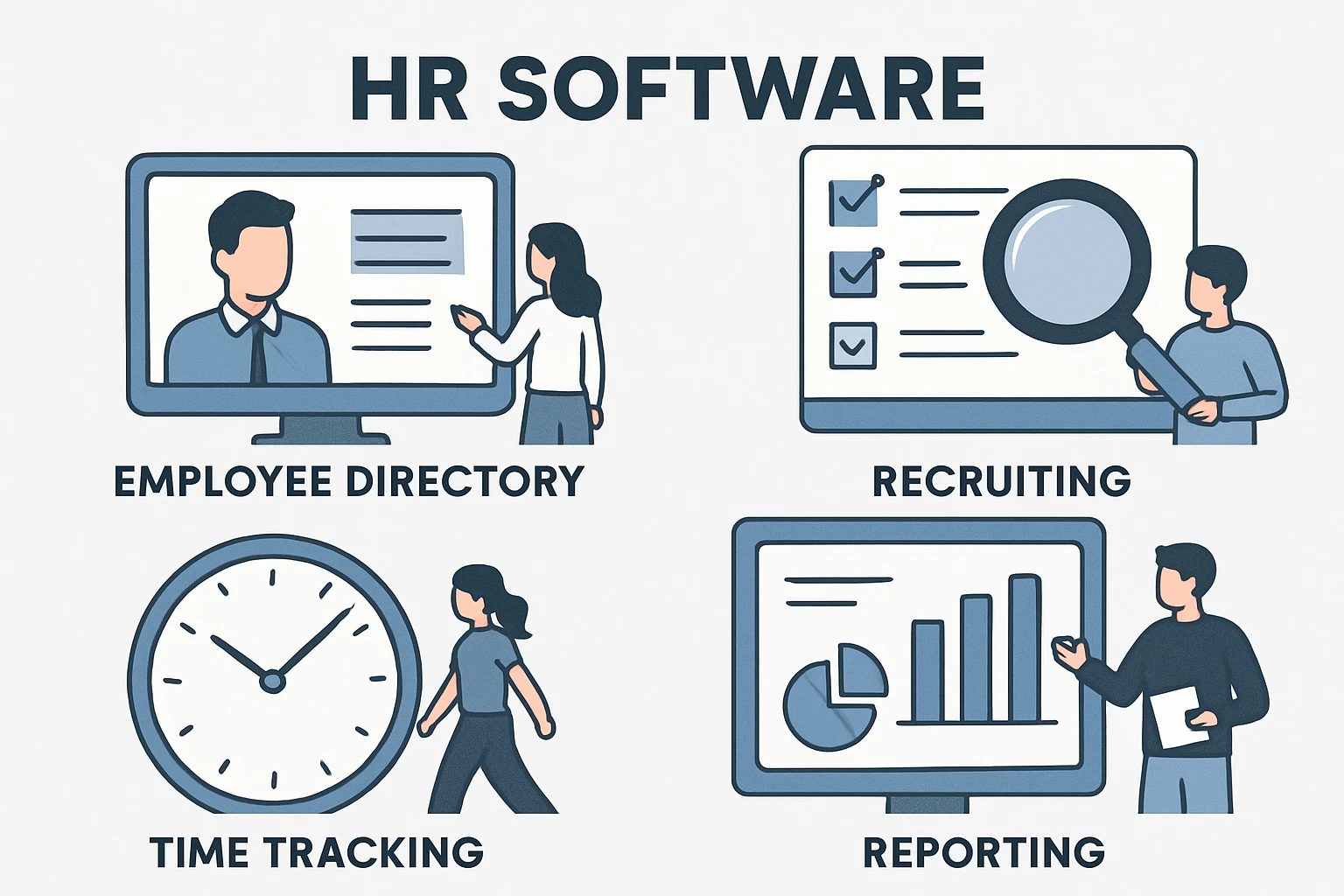 人力资源软件的关键功能设计