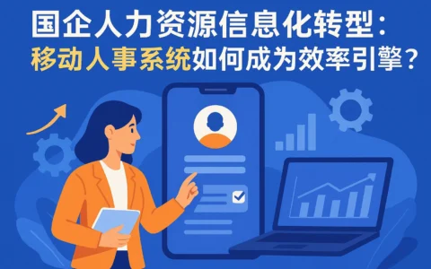 国企人力资源信息化转型：移动人事系统如何成为效率引擎？