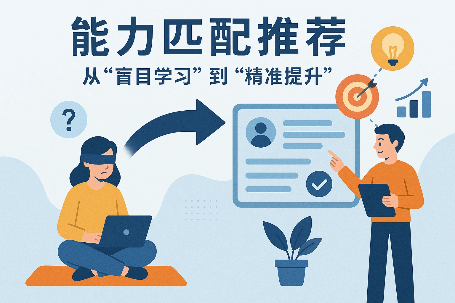 2. 能力匹配推荐：从“盲目学习”到“精准提升”