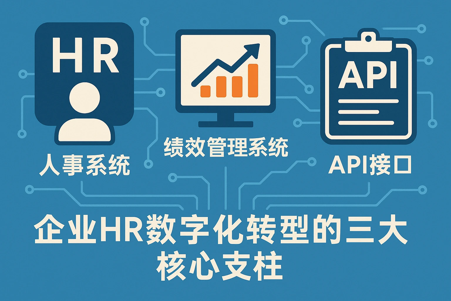 人事系统、绩效管理系统与API接口：企业HR数字化转型的三大核心支柱