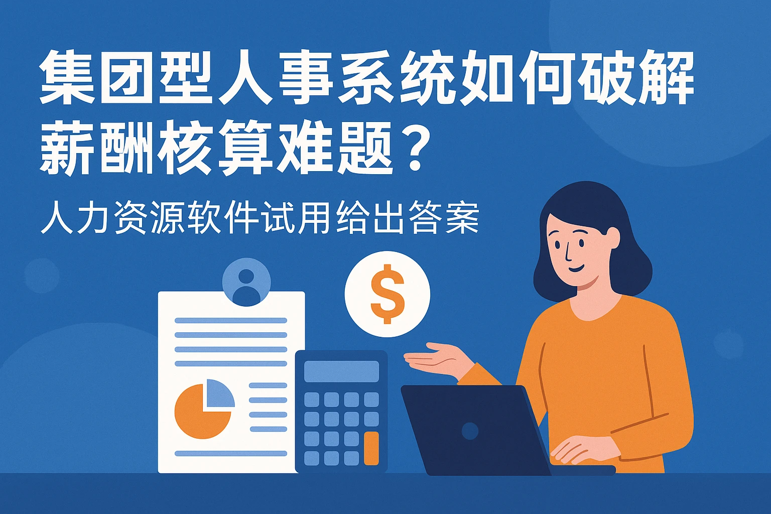集团型人事系统如何破解薪酬核算难题？人力资源软件试用给出答案