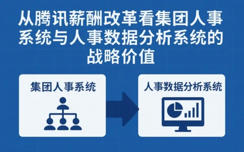 从腾讯薪酬改革看集团人事系统与人事数据分析系统的战略价值