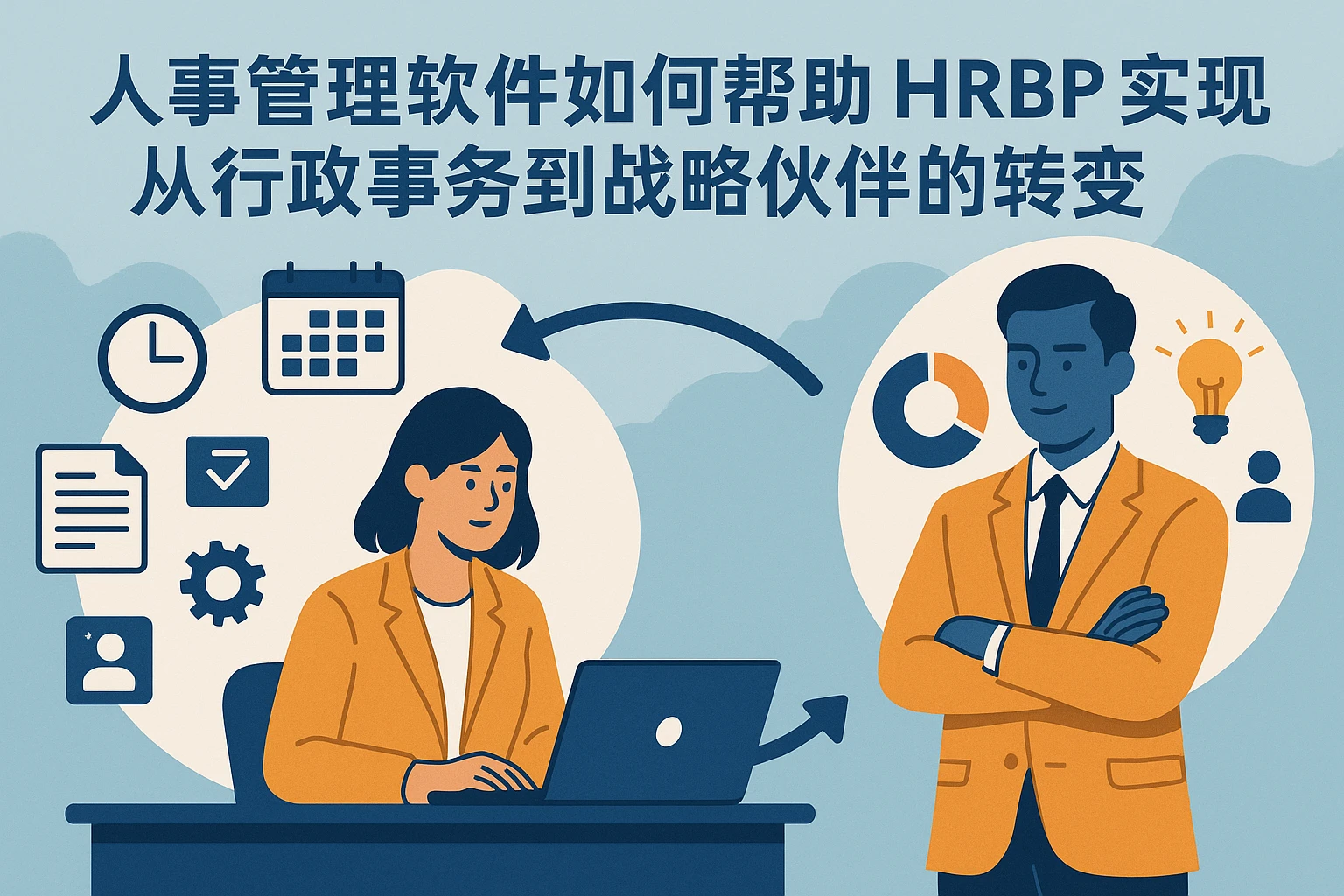 人事管理软件如何帮助HRBP实现从行政事务到战略伙伴的转变