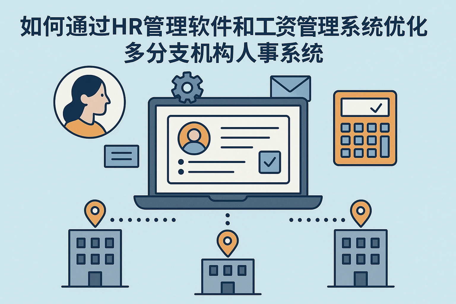 如何通过HR管理软件和工资管理系统优化多分支机构人事系统