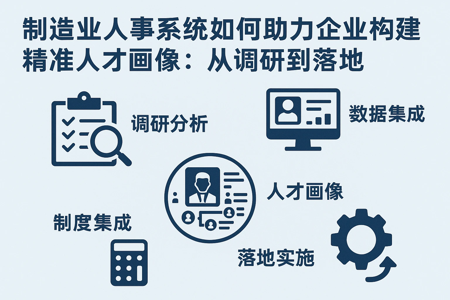 制造业人事系统如何助力企业构建精准人才画像：从调研到落地