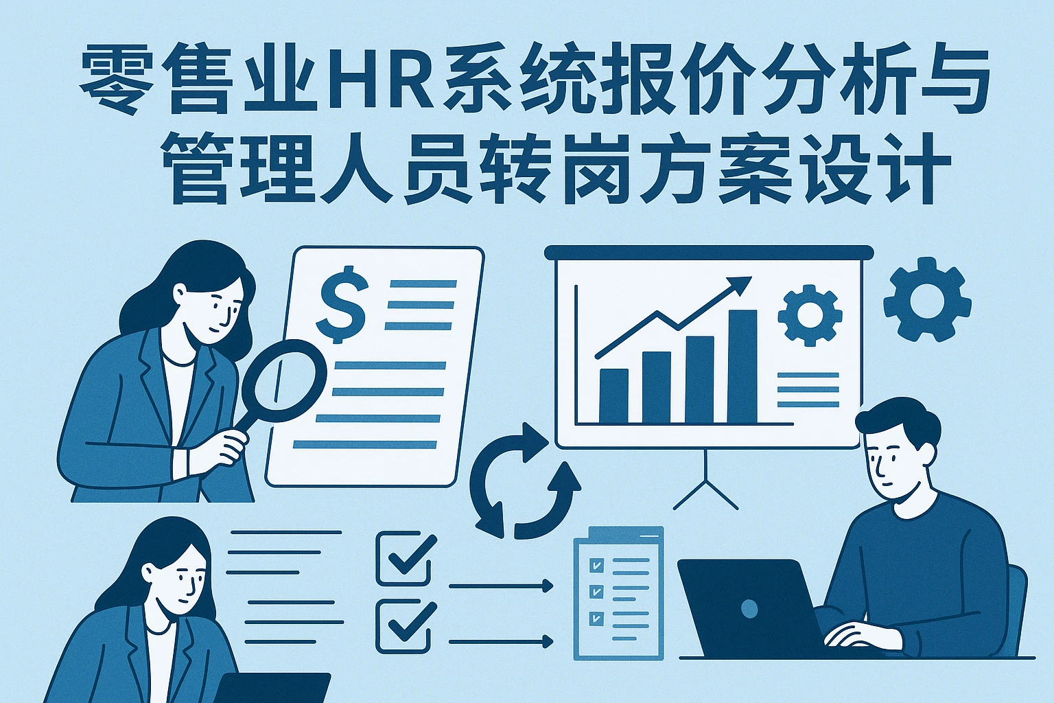 零售业HR系统报价分析与管理人员转岗方案设计