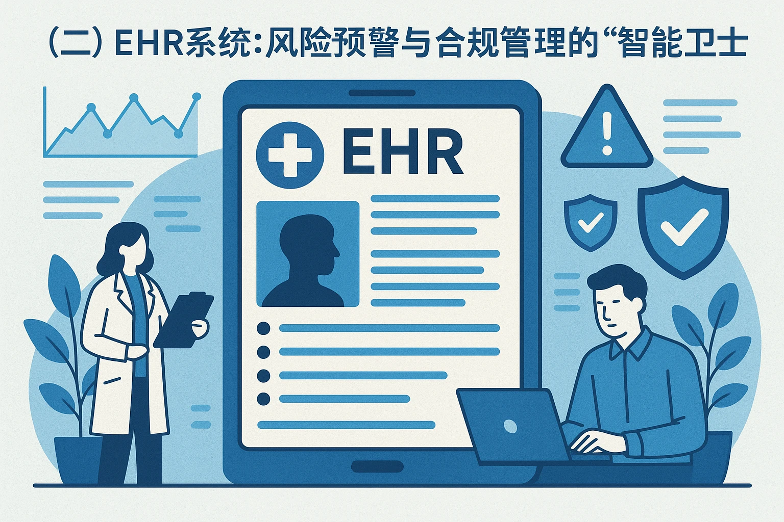 (二)EHR系统:风险预警与合规管理的“智能卫士”