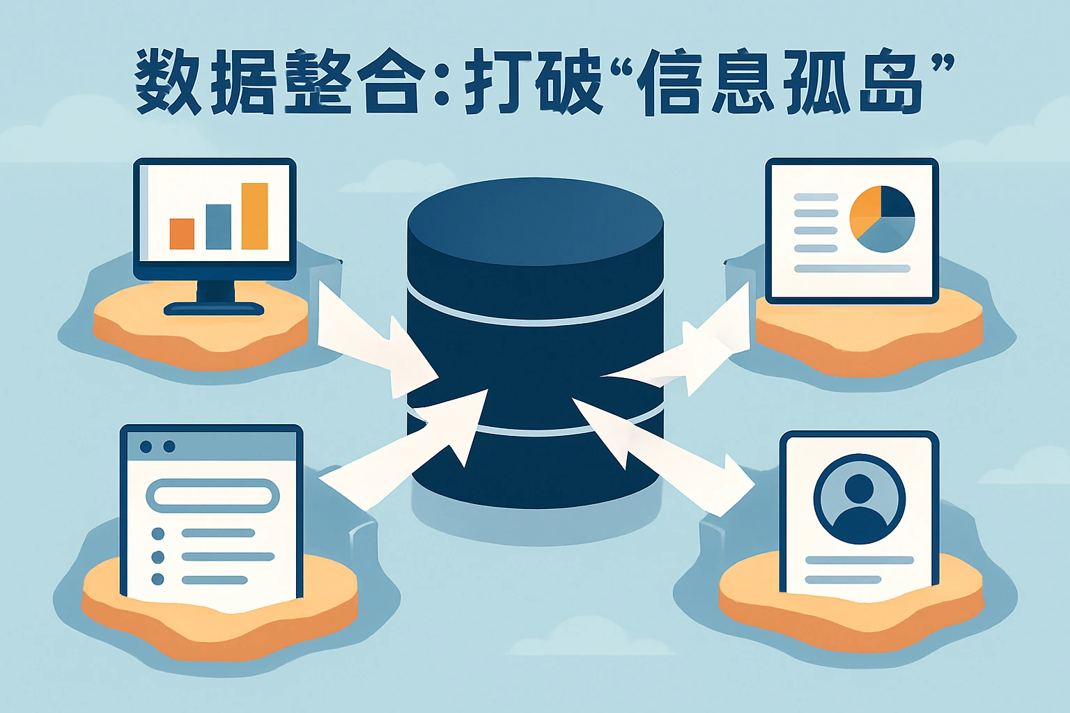 2. 数据整合：打破“信息孤岛”