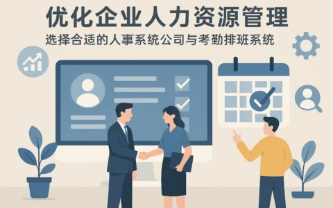 优化企业人力资源管理：选择合适的人事系统公司与考勤排班系统